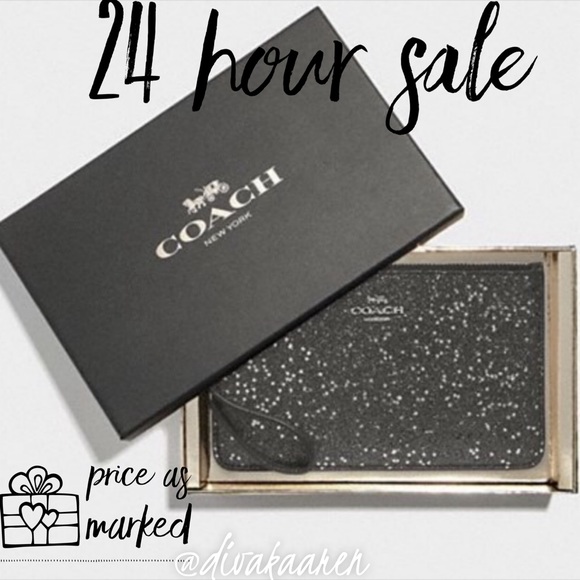 COACH Star Glitter Wristlet Set - Picture 4 of 5